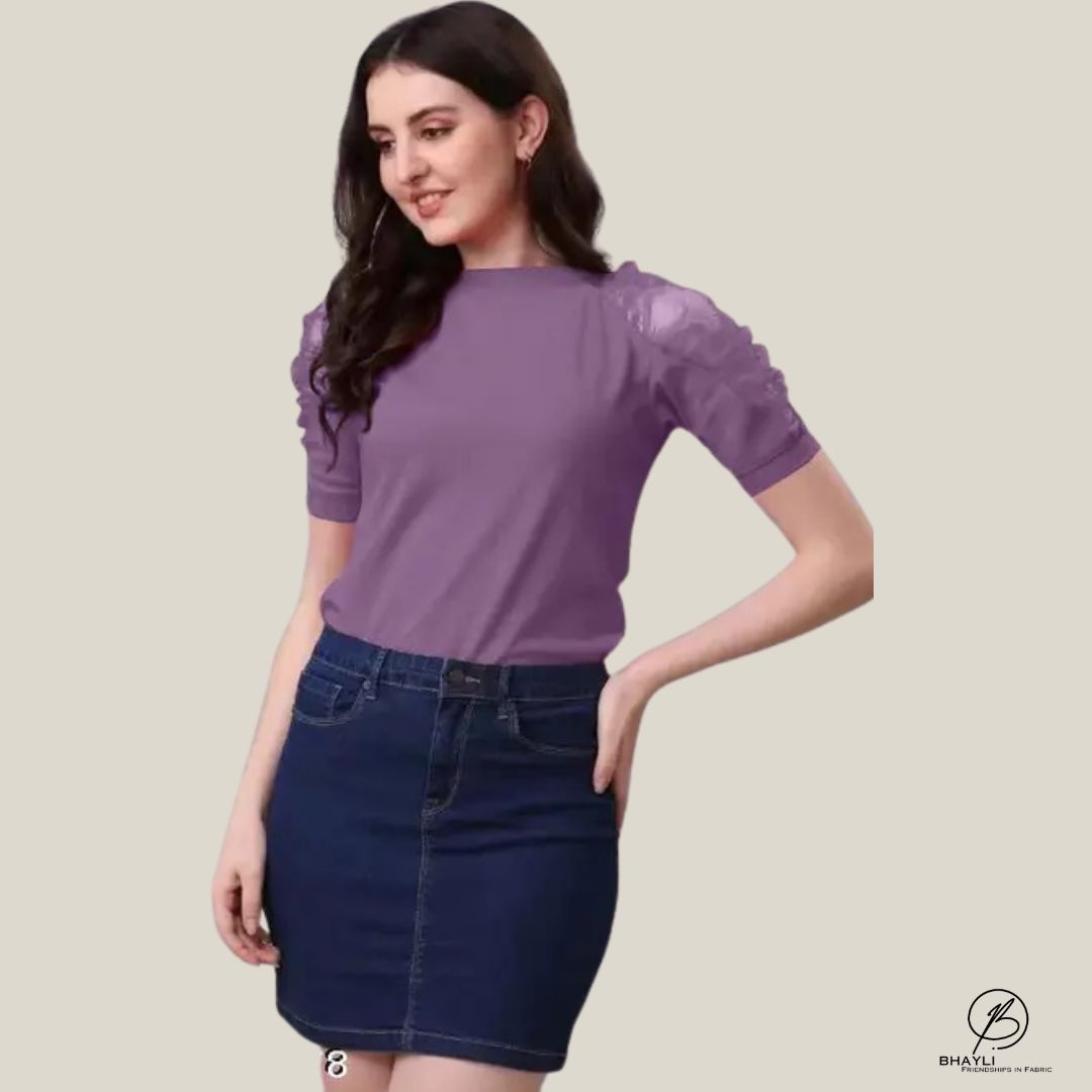 BHAYLI'S LYCRA TOP