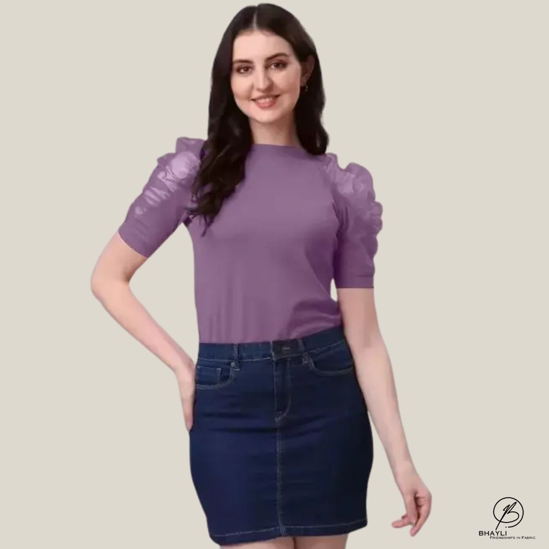 BHAYLI'S LYCRA TOP