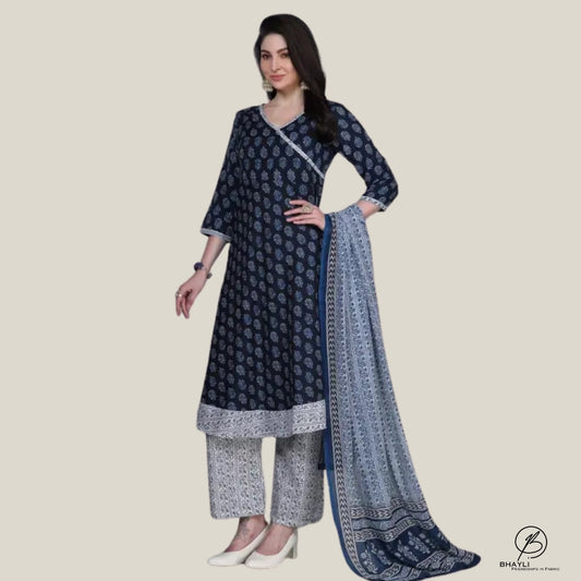 BHAYLI'S SAPPHIRE CHARM KURTA SET